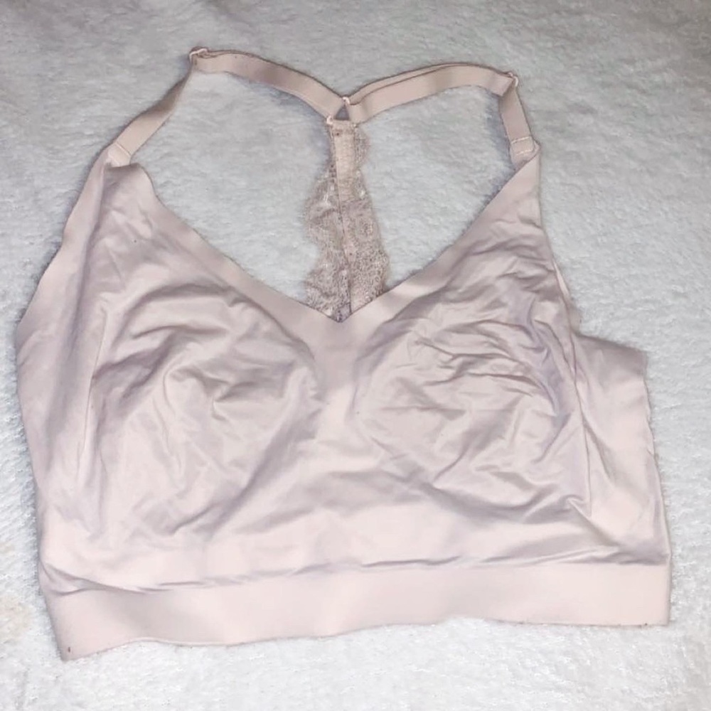soma pale pink bralette